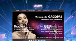 Desktop Screenshot of gagopakaraoke.com